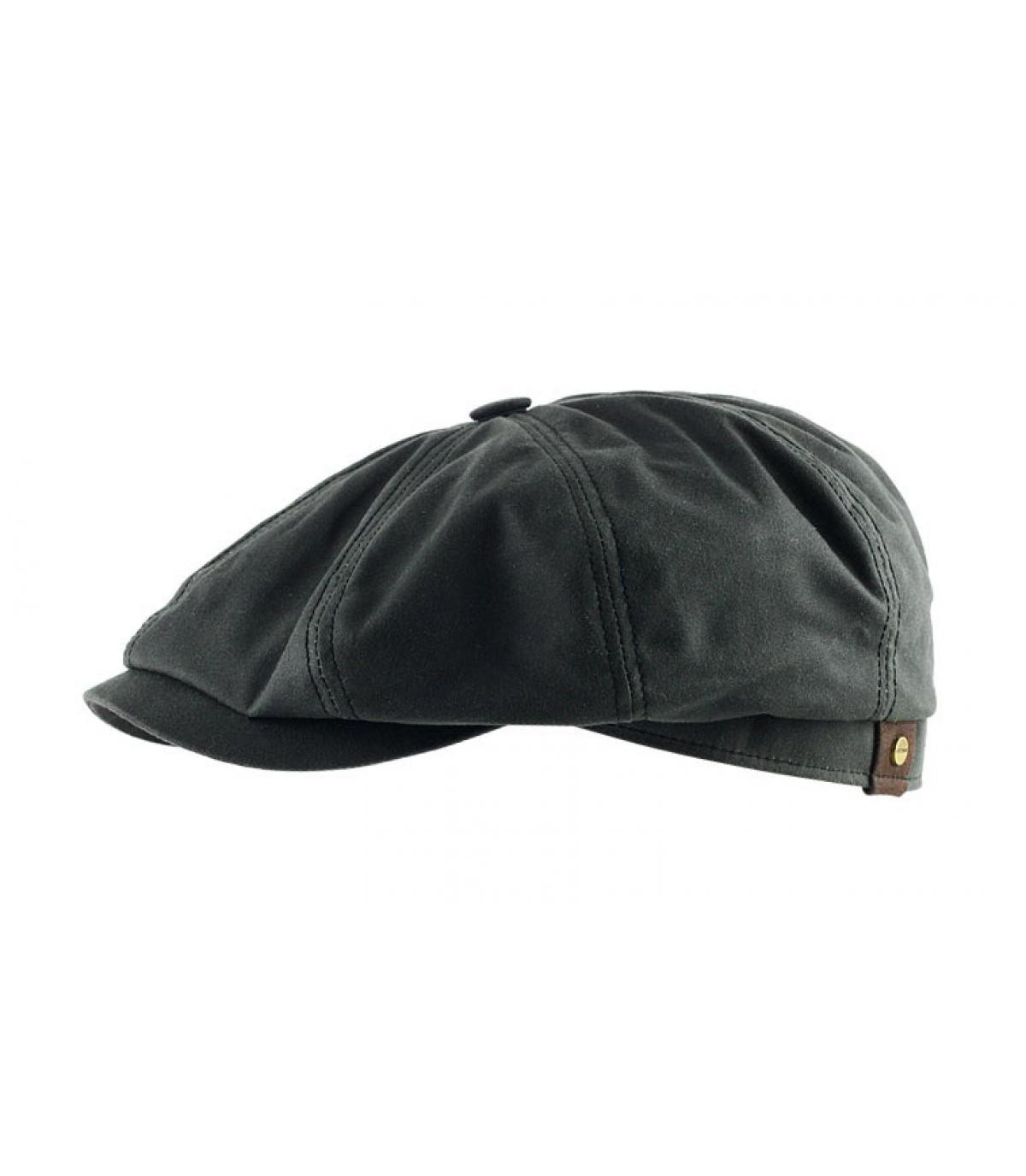 Hatteras cap black Hatteras waxed cotton black